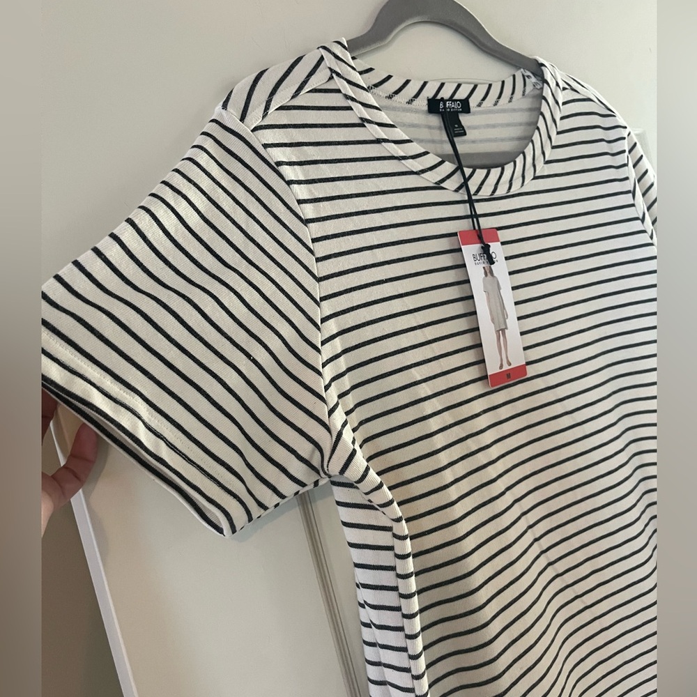NEW! Buffalo David Bitton TShirt Dress Summer Casual Women’s Size Medium - Picture 9 of 16